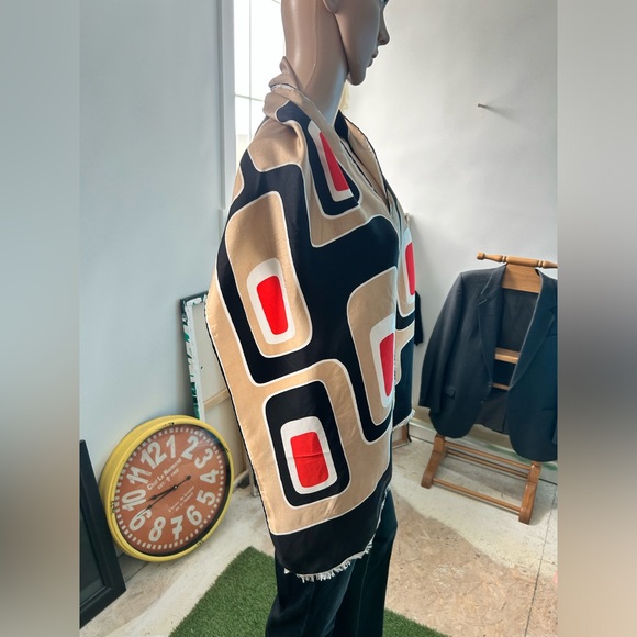 Michele Morgan Silk scarf, made in Paris, - Picture 2 of 6